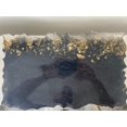 thumbnail image 1 of Rectangular Wavy Resin/Epoxy Serving Tray with Flakes Hand made, 1 of 22
