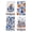 B, variant on Sm:)e Pumpkins Hello Autumn Fall Kitchen Dish Towels 4 Set 18 x 26 Inch