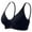 Black, variant on Everyday Bras for Women High Compression Sports Bras for Women Sports Bra with Cups Women Bras Wireless Front Closure Woman's Bras Super Push up Bra Sports Bra with Clasp Neck Bra Non Beige L