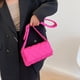 thumbnail image 3 of Bolsos cruzados simples bolsos de mensajero de tela de nailon solapa pequeña para ir de compras, 3 of 9