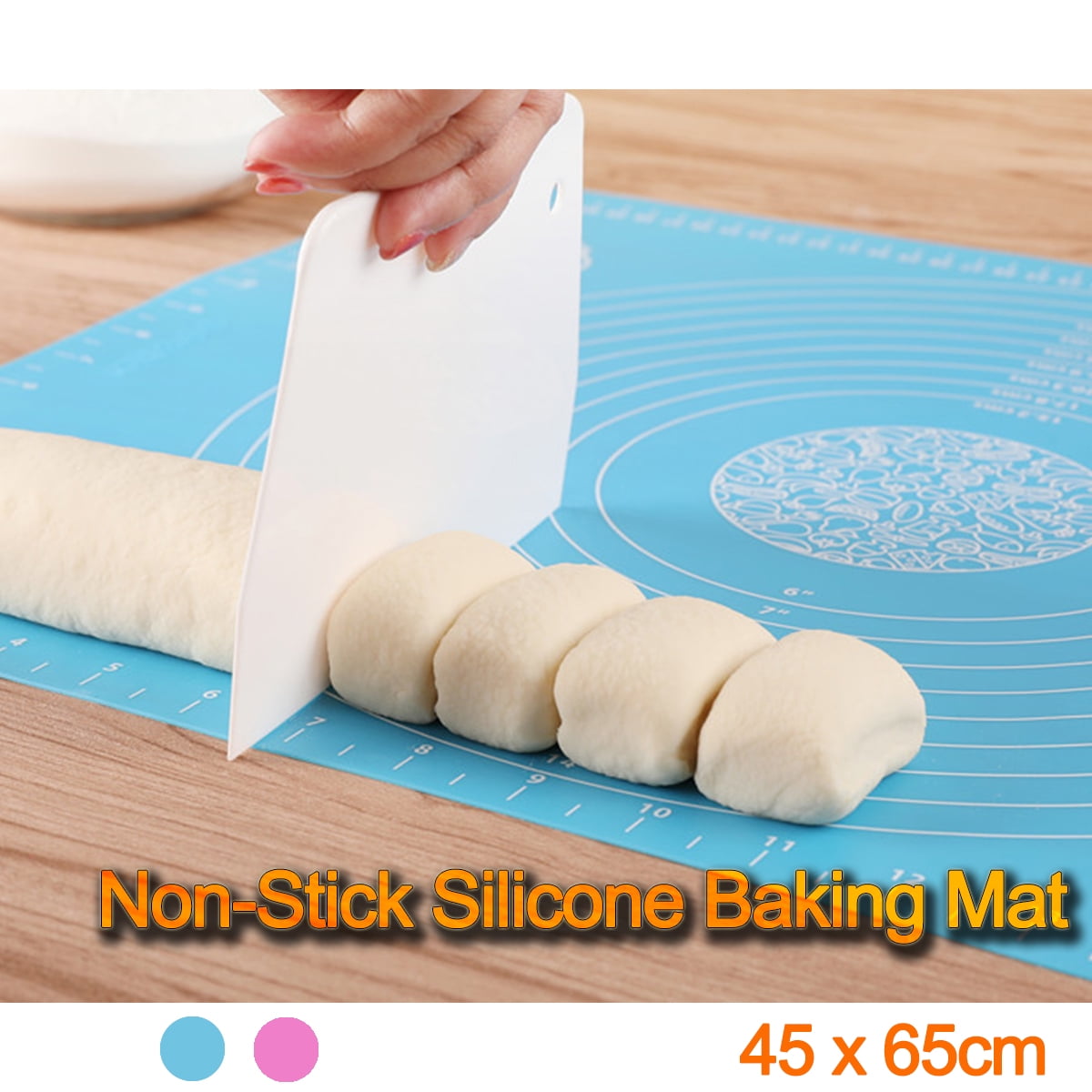 18x26" Silicone Mat For Baking Silicone Pastry Baking Rolling Cut Mat