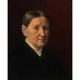 thumbnail image 2 of Féodor Pétrovitch Tchoumakoff 15x18 Black Ornate Wood Framed Double Matted Museum Art Print Titled - Woman's Portrait, 2 of 5