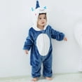 thumbnail image 6 of 0-3T Newborn Toddler Baby Winter Warm Fleece Hooded Rompers Animals Costume Halloween Christmas Cosplay Clothes, 6 of 16