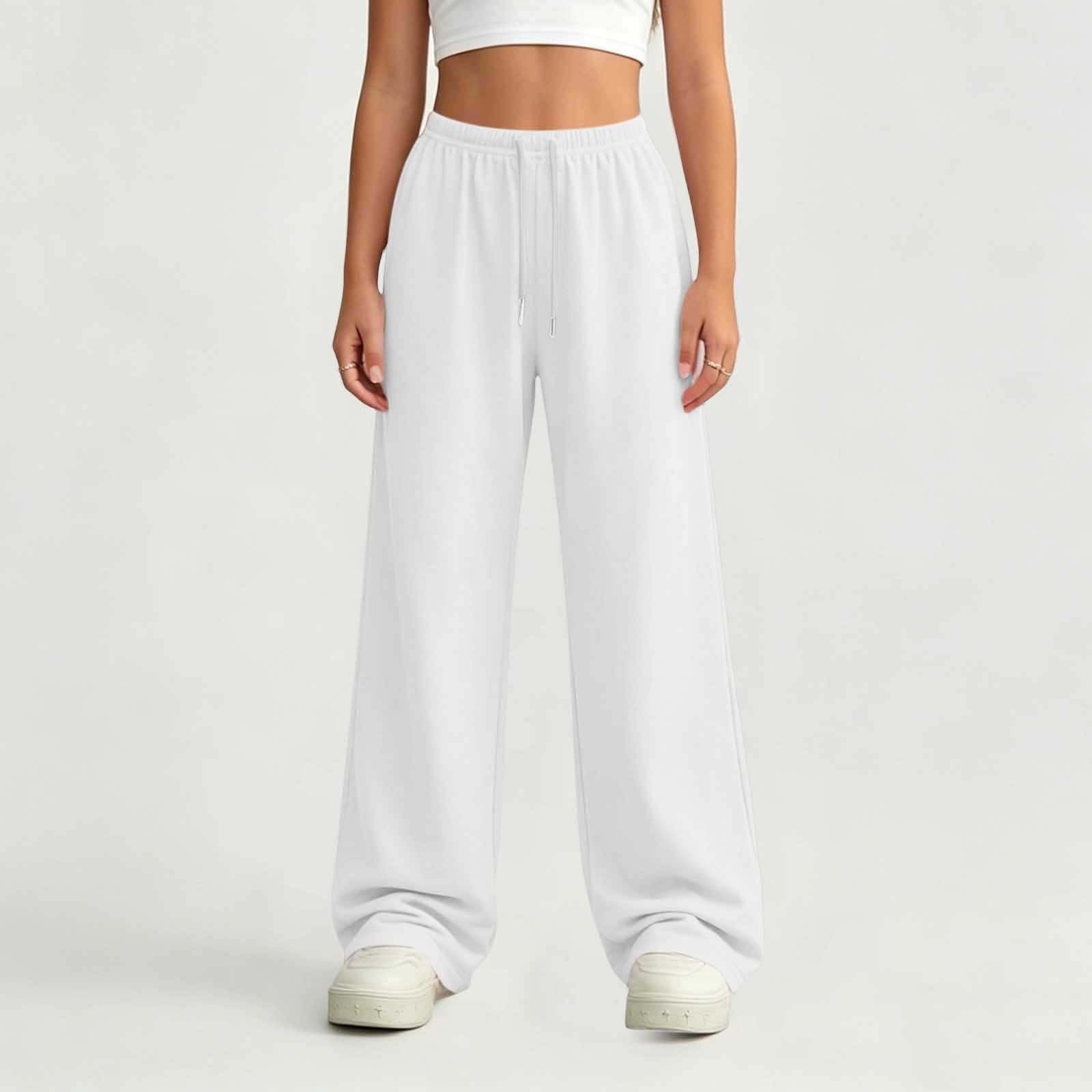 Dnhxils Sweatpants for Teen Girls Back to School Clothes Lightweight Summer Sweatpants with Pockets for Teens
