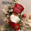 thumbnail image 3 of Bcamelys Lot Of 18 Big Christmas Socks For Tree Decoration Candy Pattern, 3 of 3