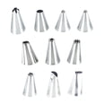 thumbnail image 1 of Yeacher Stainless Steel Cake Decorating Supplies Cake Turntable 10PCS/Set DIY Cream Tools, 1 of 8