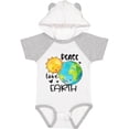 thumbnail image 3 of Inktastic Earth Day Peace Love Earth Boys or Girls Baby Bodysuit, 3 of 5