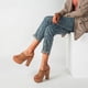 thumbnail image 1 of Verano nuevo estilo boca de pescado zapatillas Sexy tacones gruesos moda tacones altos mujeres Wmkox8yii  hj789, 1 of 8