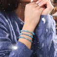 thumbnail image 2 of Alpine Bloom | .925 Sterling Silver | Millefiori Bracelet, 2 of 7