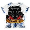 thumbnail image 1 of DJ Crank it to Eleven 11 Super Bass Speakers All Over Toddler T Shirt Multi 2T, 1 of 2