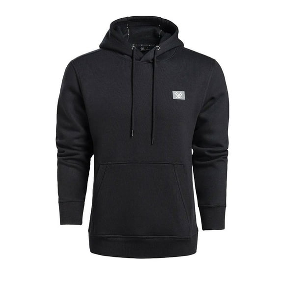 VORTEX Adult Male Heavyweight Hoodie, Color: Black, Size: 3XL (223-02-BLK3X)