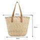 thumbnail image 4 of Bolso de hombro de verano Cuerda de papel Bolsos tejidos a mano Portátil para viajes (Caqui) Ehuebsd Para Estrenar, 4 of 9