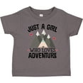 thumbnail image 3 of Inktastic Just a Girl Who Loves Adventure Girls Toddler T-Shirt, 3 of 5