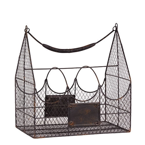 Urban Trends Metal Basket