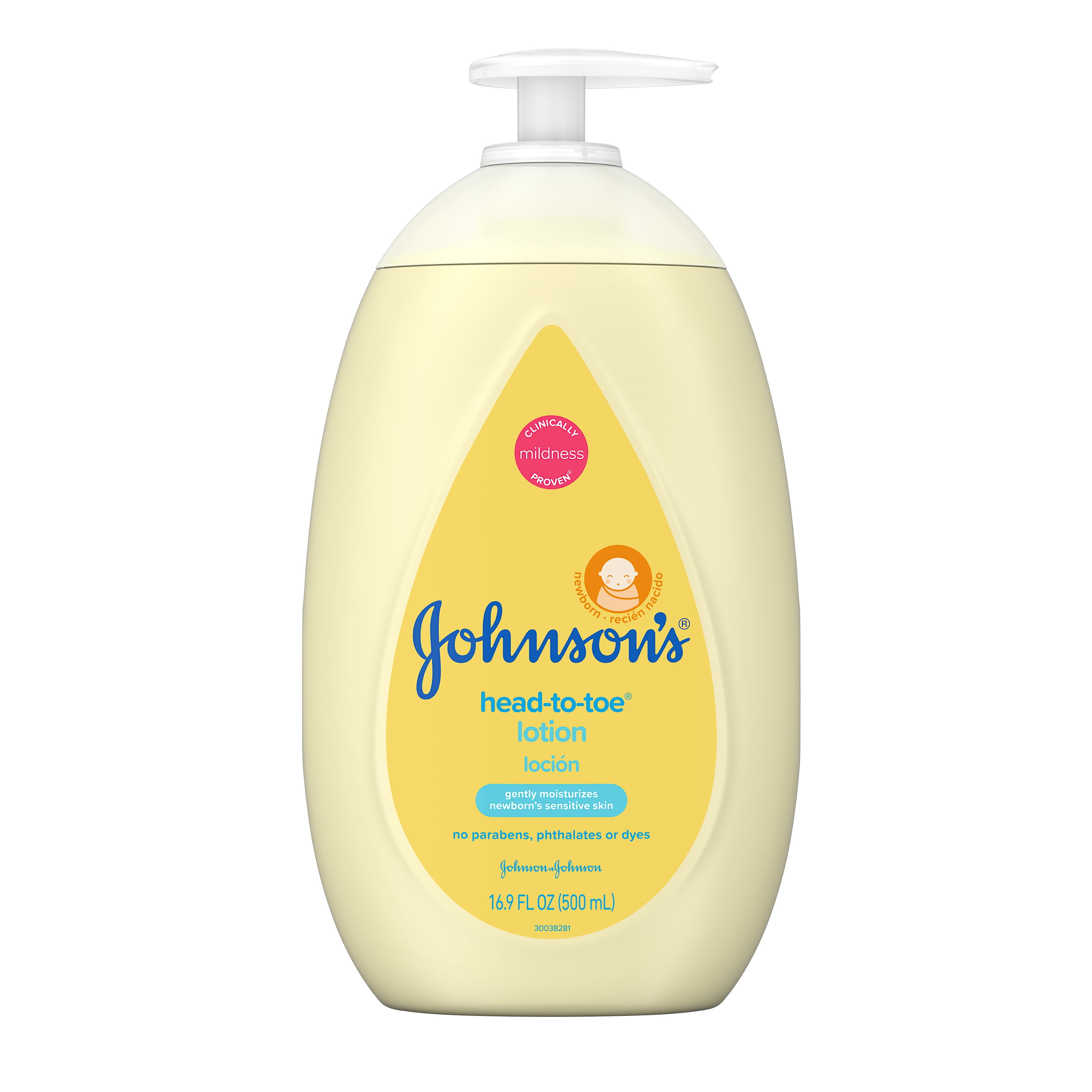 Johnson's HeadtoToe Moisturizing Baby Body Lotion, 16.9 fl. oz