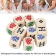 thumbnail image 4 of 20 Pieces Dice Set,6 Sided Waterproof Round Standard Game Dice For Board Games, 4 of 8