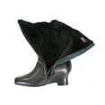 thumbnail image 4 of PEERAGE Rihanna Women's Wide Width Leather Dress Boots with Zipper, 4 of 5