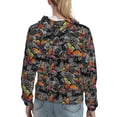 thumbnail image 7 of Salouo Multicolored Butterflies C Pattern Hoodie Sweatshirts for Women, Autumn Pullover Hoodie Workout Sweat Women's Long Sleeve Preppy Sweatshirts-X-Large, 7 of 7