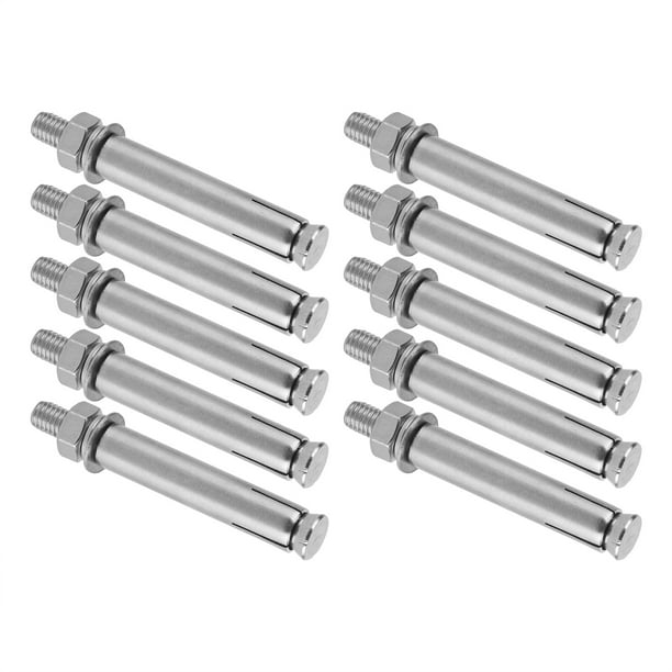 Tebru Industry Expansion Bolts,Stainless Steel Expansion Bolts,10pcs