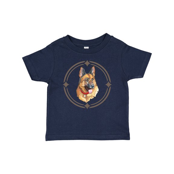 Inktastic German Shepherd Dog Art Boys or Girls Baby T-Shirt