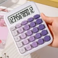thumbnail image 6 of Portable Scientific Calculator - 12-Digit Mini Cute Calculator for Students, Exams, School, Office, Home Use - Non-Slip Design with Clear Keys, 6 of 8