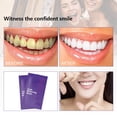 thumbnail image 3 of Gentle Daily Purple Teeth Whitening Strips, Enamel-Safe No Peroxide Strips for Sensitive Teeth, Remove Coffee & Tea Stains for Home & Travel.(14 pieces), 3 of 8