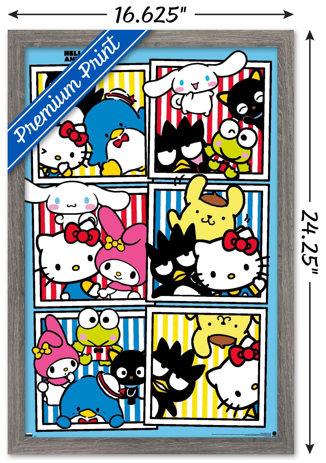 Hello Kitty and Friends: 21 Core - Group Photos Wall Poster