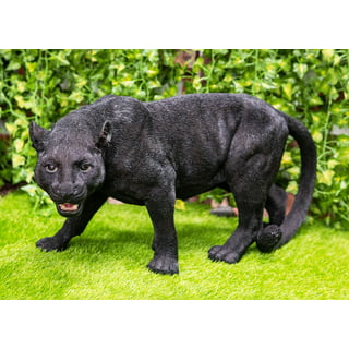 Black Leopard Statue