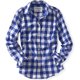 thumbnail image 1 of Aeropostale - Camisa con botones para mujer, color azul, pequeña, 1 of 1