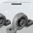 thumbnail image 4 of 4Pcs KP08 Pillow Block Mounted Ball Bearing (Diameter 8mm Bore) Zinc Alloy, 4 of 4