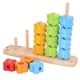 thumbnail image 4 of Juguetes educativos, rompecabezas de números de madera Montessori, rompecabezas de números de madera, juguetes Montessori, bloques apilables de grado profesional, 4 of 8
