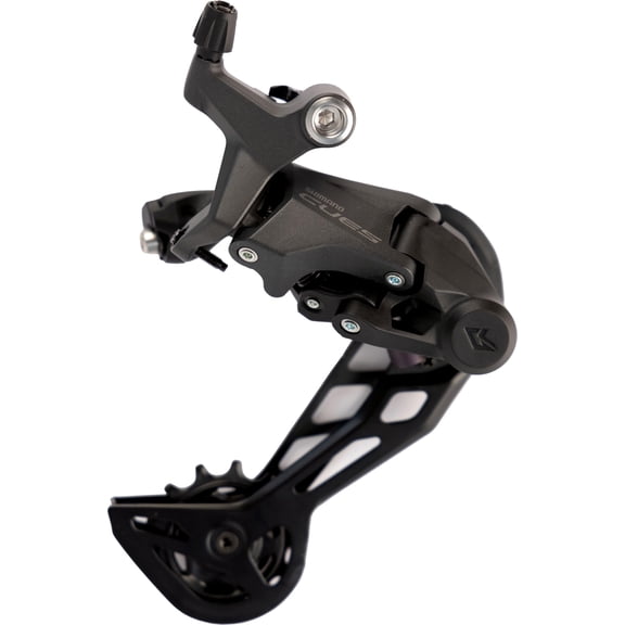 Shimano CUES RD-U6020-SGS Rear Derailleur - 10-Speed, Shadow Design, Direct Attach, Long Cage, Black
