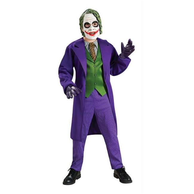 Child The Joker Classic Fancy Dress Costume Batman Dark Knight Rises Boys BN