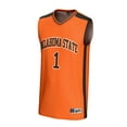 thumbnail image 2 of Unisex GameDay Greats #1 Orange Oklahoma State Cowboys Lightweight Collegiate Basketball Fashion Jersey, 2 of 4