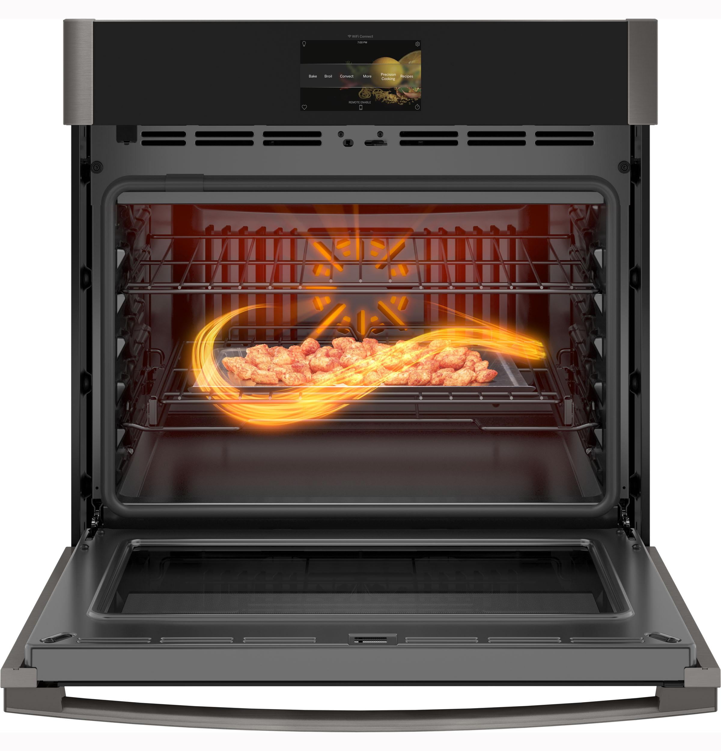 GE PTS7000BNTS 30 Inch Smart Built-In Electric Single Wall Oven with Convection
