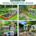 thumbnail image 5 of Extra-Thick Garden Netting With Drawstring & Zipper-Insect &Bird Protection For Fruits,Citrus,Flowers Pe Material Insect Netting, 5 of 7