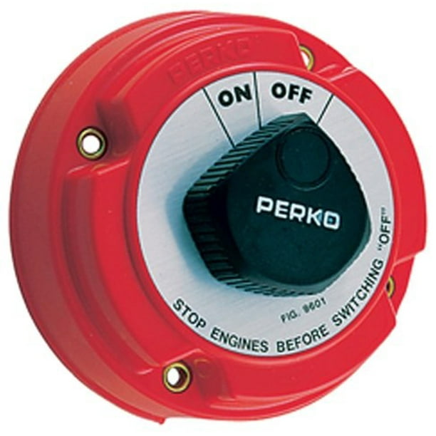 Perko 9601DP Marine Battery Disconnect Switch