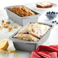 thumbnail image 7 of Farberware Nonstick 2 Piece Bakeware Bread and Meat Loaf Pan Set, Gray, 7 of 7