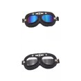 thumbnail image 1 of 2 gafas de moto estilo piloto para medio casco, bicicleta, scooter, ATV claro y colorido, 1 of 9