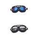 thumbnail image 1 of 2 gafas de moto estilo piloto para medio casco, bicicleta, scooter, ATV claro y colorido, 1 of 9
