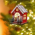 thumbnail image 5 of Hwkond Christmas Ornaments Christmas Small House Christmas Decoration Ornaments Christmas Micro PVC Small House Christmas Decoration, 5 of 5