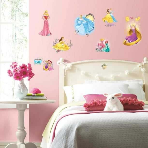 PRINCESS FRIENDSHIP ADVENTURES Wall Decals 25 DISNEY