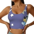 thumbnail image 2 of Lsque Bluey Printed Women'S Sports Bra, Compression, Moisture Wicking, High-Impact Sports Bra For Women,Supportive sports bra-Medium, 2 of 9