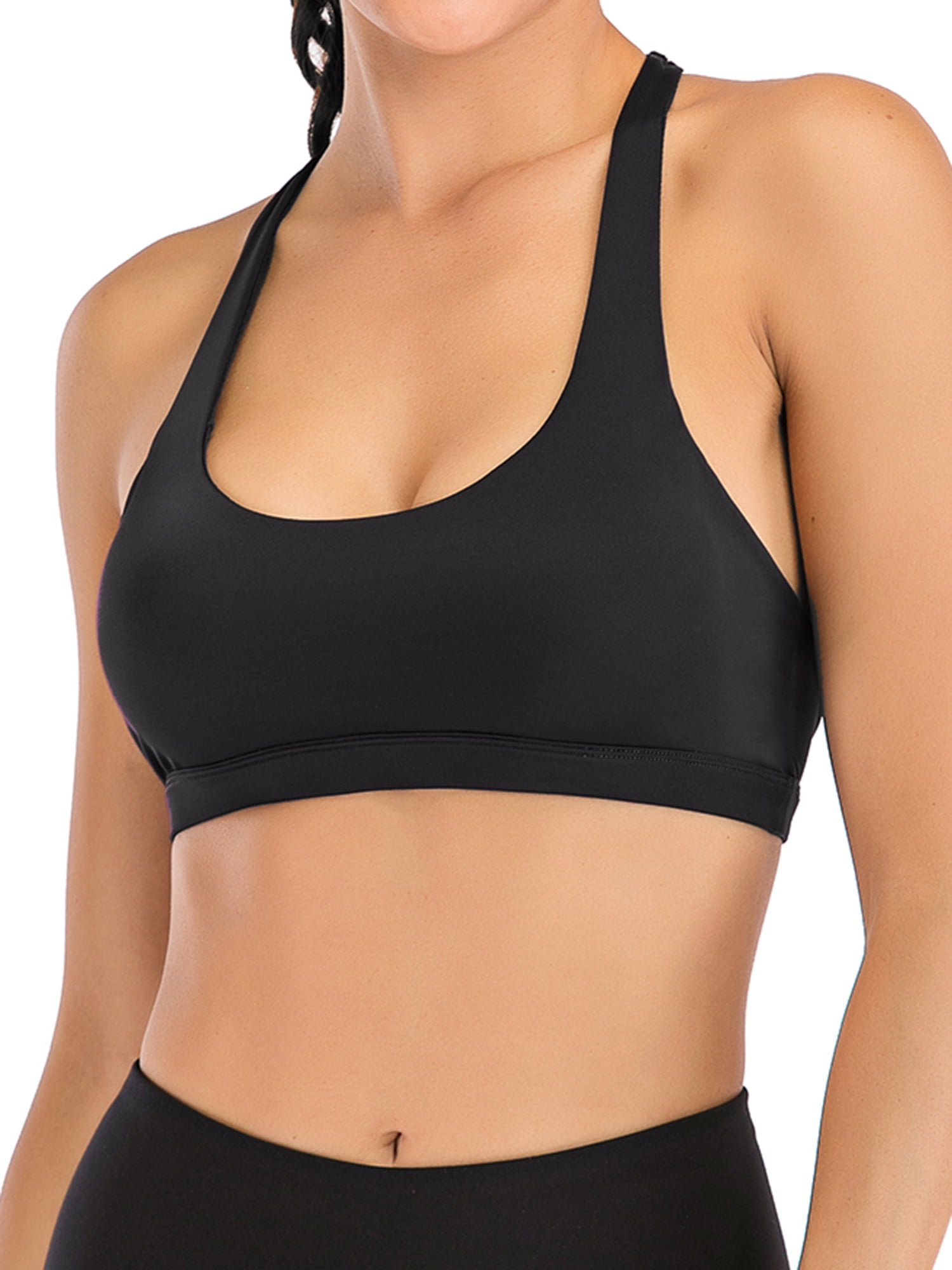 Yoga Sports Bra with Removable Pads Yvette Sports Bra for Women 