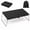 Black, variant on Ultralight Portable Camping Table - Folding Aluminum Alloy Mini Side Table - Compact & Durable Outdoor Table for Picnic, BBQ, Hiking, Fishing, and Backpacking - Carrying Bag Included