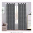 thumbnail image 4 of Cortina Decorativa Casa Canela con Arillos Diseño Pantalla 213 x 93 cm Gris Oxford, 4 of 4