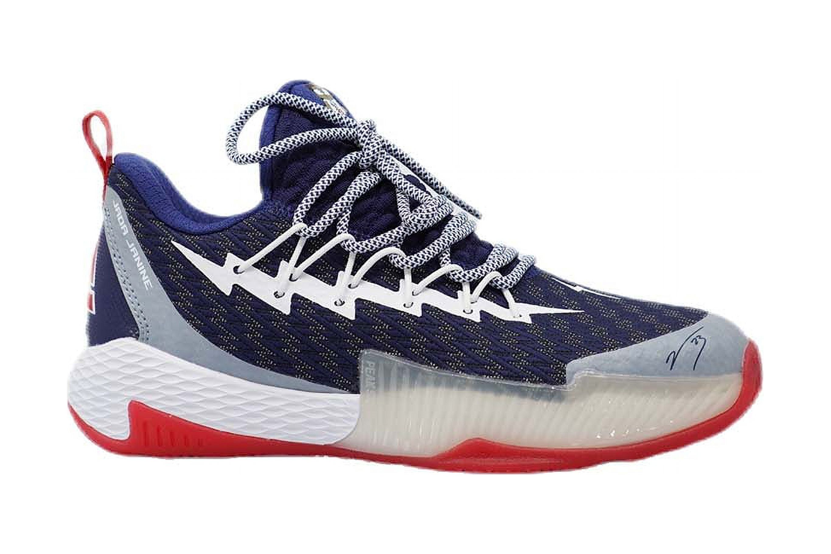 [E91351] Mens Peak Crazy 6 Lou Williams Signature Navy Red Silver Basketball Shoes - 12 - image 2 of 72