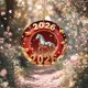 thumbnail image 4 of Adorno colgante de caballo acrílico | Colgante decorativo de 8 cm para espejo de coche, árbol de Navidad y escaparate | Decoración para el hogar y fiestas, 4 of 5