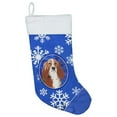 thumbnail image 1 of Carolines Treasures CK3928CS Basset Hound Flocons de Neige d'Hiver Bas de Noël, 1 of 2