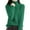 Green, variant on Women's Turtleneck Sweater 2025, Oversized High Neck Knit Top, Soft Plush Lined Pullover, Chunky Knit Winter Sweater, Loose Fit Casual Blouse, Korean Style Warm Top Green XXXXL